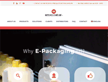 Tablet Screenshot of epackagingsrl.com